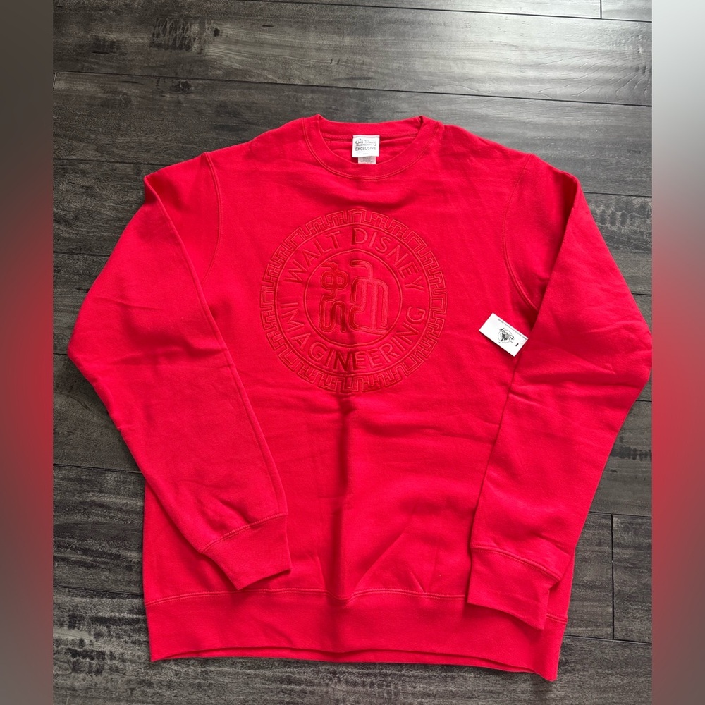 Red Walt Disney Imagineering Exclusive Sweatshirt